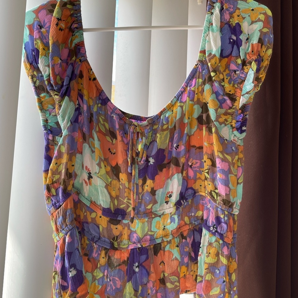 O'Neill Vibrant Floral Blouse - Multicolor
